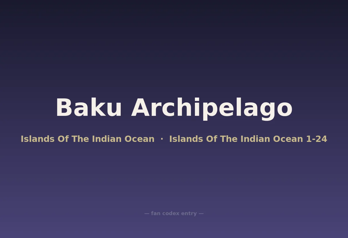 Baku Archipelago
