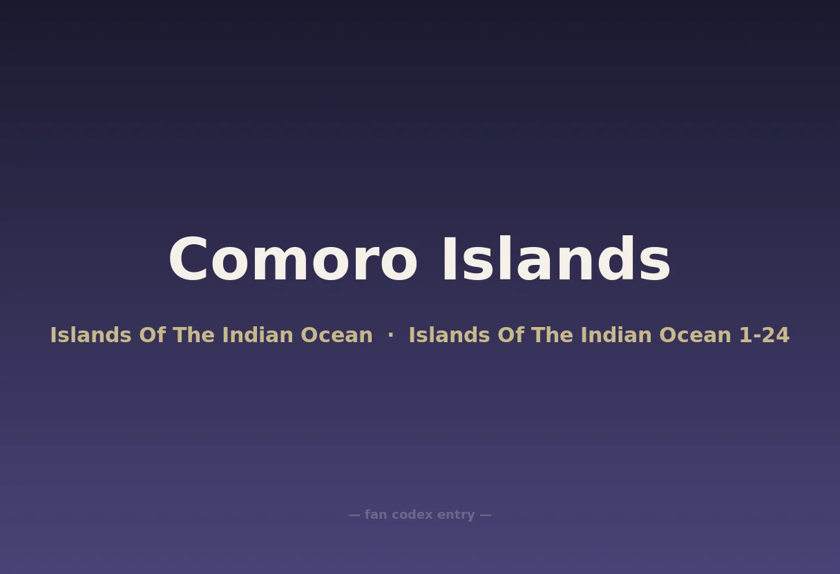 Comoro Islands